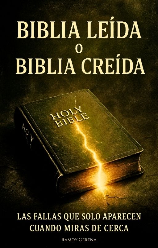 Biblia Leída o Biblia Creída - Las fallas que solo aparecen cuando miras de cerca.